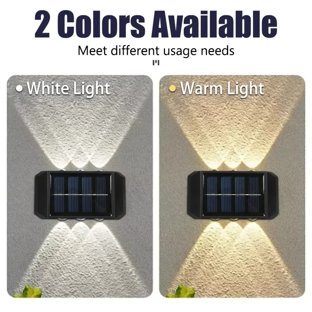 Lampada Solare da Esterno a 4/ - Solar Wall Sconce recensione e prezzo