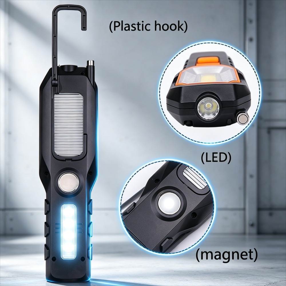 Nuova Luce da Lavoro a LED con - Outdoor Lighting Battery recensione e prezzo