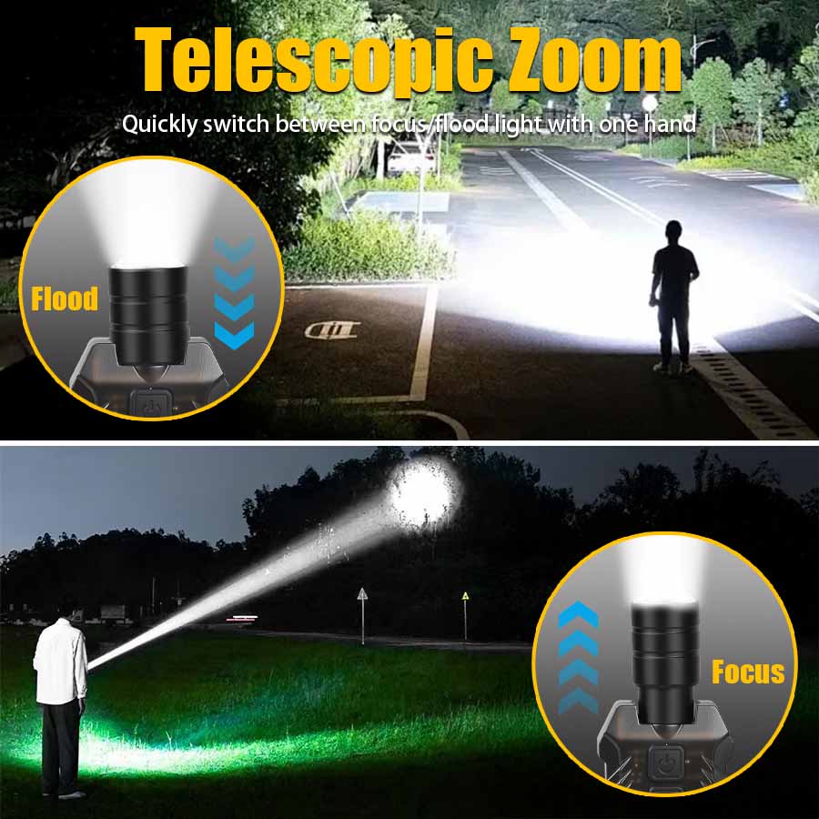 Torcia EDC potente ricaricabil - Led Flood Light recensione e prezzo